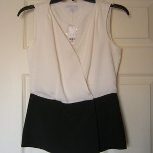 Peplum Wrap-Around Blouse